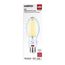 30/38/45Wage Selectable LED HID Replacement, ED28, 5000K, Mogul Extended Base, Clear, 120-277V