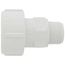 3/4" PVC GripLoc Compression Male Adapter w/ EPDM (White)