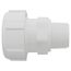 1" PVC GripLoc Compression Male Adapter w/ EPDM (White)