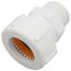1-1/4" PVC GripLoc Compression Male Adapter w/ EPDM (White)