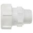 1-1/4" PVC GripLoc Compression Male Adapter w/ EPDM (White)