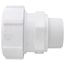 1-1/2" PVC GripLoc Compression Male Adapter w/ EPDM (White)