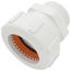 2" PVC GripLoc Compression Male Adapter w/ EPDM (White)