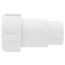1/2" PVC GripLoc Compression Female Adapter (White)