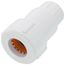 3/4" PVC GripLoc Compression Female Adapter (White)