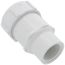 1" PVC GripLoc Compression Female Adapter (White)