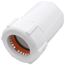 1-1/2" PVC GripLoc Compression Female Adapter (White)