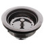 Duo Basket Strainer w/ Neoprene Stopper (Stainless Steel)