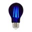 6.5 Watt - LED A19 - Black Light Bulb - Medium Base - 120 Volt (8 Pack)