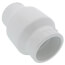 3" PVC Socket Utility Swing Check Valve (White)