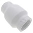 3" PVC Threaded Utility Swing Check Valve (White)