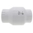 3" PVC Threaded Utility Swing Check Valve (White)