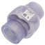 2" PVC Threaded Utility Swing Check Valve (Clear)