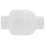 3/4" PVC Socket Utility Spring Check Valve (White)