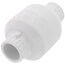 3/4" PVC Socket Utility Spring Check Valve (White)