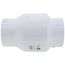 3" PVC Socket Utility Spring Check Valve (White)