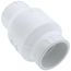 3" PVC Socket Utility Spring Check Valve (White)