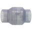 3" PVC Socket Utility Spring Check Valve (Clear)