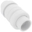 1-1/2" PVC Socket Utility Swing Check Valve (White)
