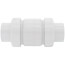1-1/2" PVC Socket Utility Swing Check Valve (White)