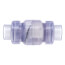 1-1/4" PVC Socket Utility Swing Check Valve (Clear)