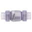 1" Clear PVC Utility Swing Check Valve