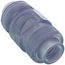 1-1/4" PVC Threaded Utility Swing Check Valve (Clear)