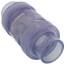 1-1/2" PVC Socket Utility Spring Check Valve (Clear)