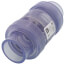 1-1/2" PVC Socket Utility Spring Check Valve (Clear)