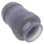 4" PVC Socket Utility Spring Check Valve (Clear)