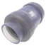 4" PVC Socket Utility Spring Check Valve (Clear)
