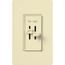 Skylark Dual Dimmer Switch and 3-Speed Fan Control, 300W Incand./Halogen and 1.5A Fan, No Almond