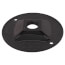 4-1/8" Dia. 1/2" Hub, 1 Hole Round Lamp Holder Cover (Bronze)