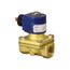 1/2" NPT Normally Closed 2-Way Brass Solenoid Valve, 5-200 PSI (100/120V AC)