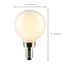 5.5 Watt G16.5 LED Bulb - White - Candelabra base - 90 CRI - 2700K - 120 Volt (6 Pack)