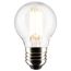 4 Watt G16.5 LED Bulb - Clear - Medium base - 90 CRI - 2700K - 120 Volt (6 Pack)