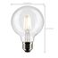 4.5 Watt G25 LED Bulb - Clear - Medium base - 90 CRI - 5000K - 120 Volt (5 Pack)