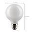 4.5 Watt G25 LED Bulb - White - Medium base - 90 CRI - 5000K - 120 Volt (5 Pack)
