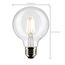 6 Watt G25 LED Bulb - Clear - Medium base - 90 CRI - 3000K - 120 Volt (5 Pack)