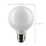 6 Watt G25 LED Bulb - White - Medium base - 90 CRI - 2700K - 120 Volt (5 Pack)