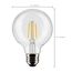 4.5 Watt G25 LED Bulb - Clear - Medium base - 90 CRI - 3000K - 120 Volt (8 Pack)