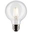 6 Watt G25 LED Bulb - Clear - Medium base - 90 CRI - 3000K - 120 Volt (6 Pack)
