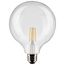 6 Watt G40 LED Bulb - Clear - Medium base - 90 CRI - 2700K - 120 Volt (4 Pack)
