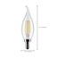 4 Watt CA10 LED Bulb - Clear - Candelabra base - 90 CRI - 2700K - 120 Volt (6 Pack)