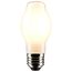 8 Watt BT15 LED Bulb - White - Medium base - 90 CRI - 4000K - 120 Volt (5 Pack)
