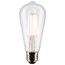 8 Watt ST19 LED Bulb - Clear - Medium base - 90 CRI - 4000K - 120 Volt (5 Pack)
