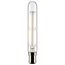 4 Watt T6.5 LED Bulb - Clear - Double Contact Bayonet Base - 4000K - 400 Lumens - 120 Volt (6 Pack)