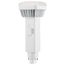 9 Watt PL 2-Pin LED Bulb - 1100 Lumens - G24d Base - CCT Selectable - White Finish - 120-277 Volts (2 Pack)