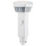 16 Watt PL 4-Pin LED Bulb - 1800 Lumens - G24q Base - CCT Selectable - White Finish - 120-277 Volts (2 Pack)