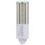 14 Watt LED PL Bulb - CCT Selectable - Lumens Selectable - Type B - Ballast Bypass - White Finish - 120/277 Volt (2 Pack)